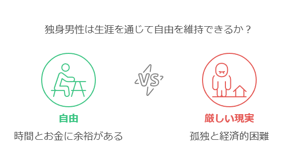 【末路は悲惨?】独身男性が直面する厳しい現実