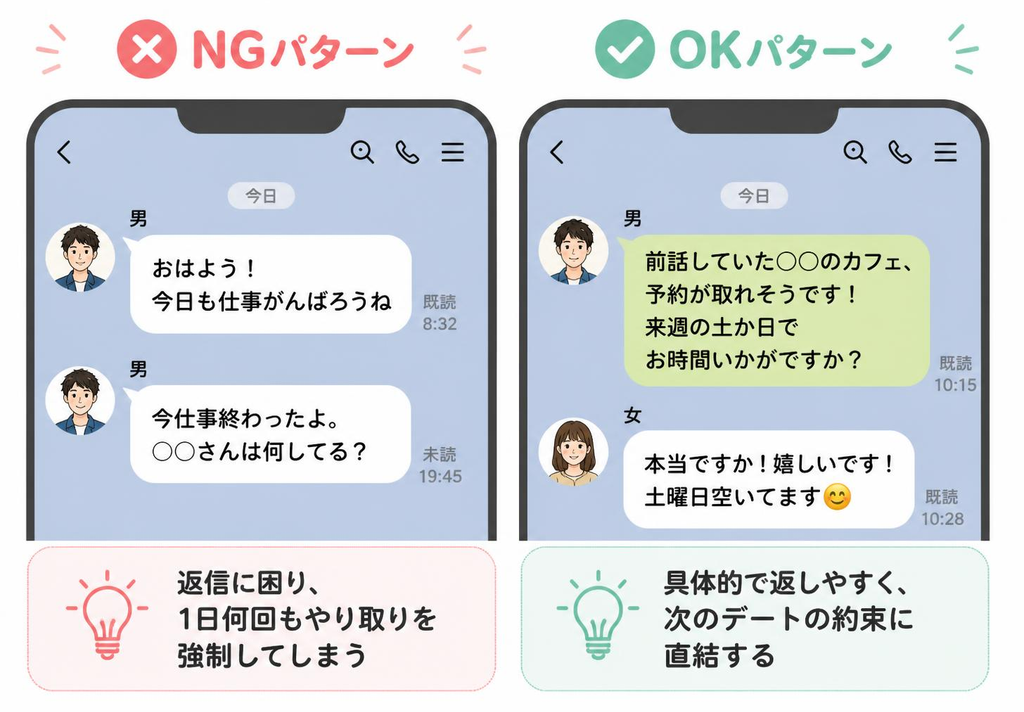 【婚活男性はどうすればいいか】LINEを「雑談」ではなく「会うためのツール」と割り切る