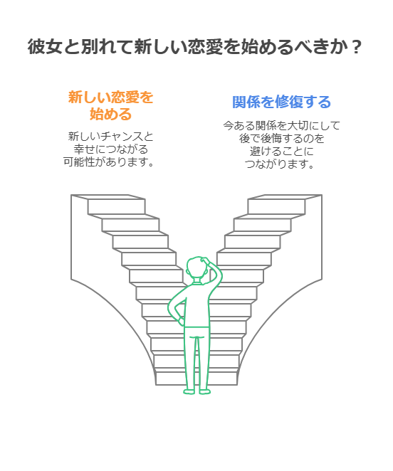 連絡して来ない彼女と別れて、新しい恋愛を始めたいときは?