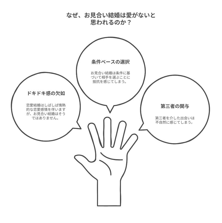 【誤解】なぜ「お見合い結婚＝愛がない」と思われるのか？