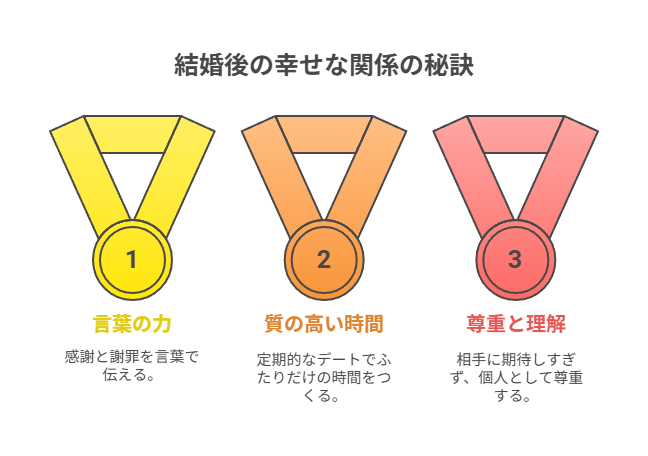 「愛がない」から「愛を育てる」へ。結婚後に幸せな関係を築く秘訣