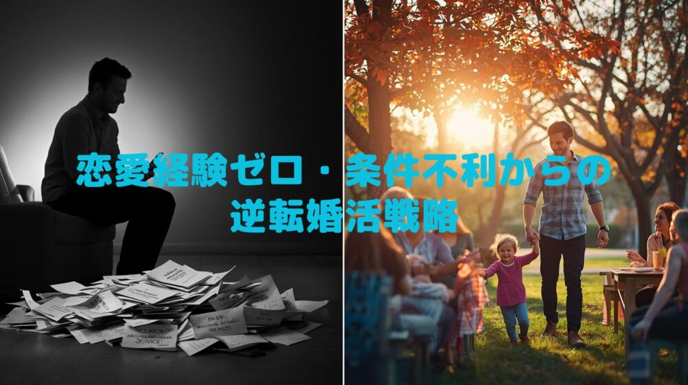 お見合い40連敗・恋愛経験ゼロからの逆転！結婚を叶える婚活戦略